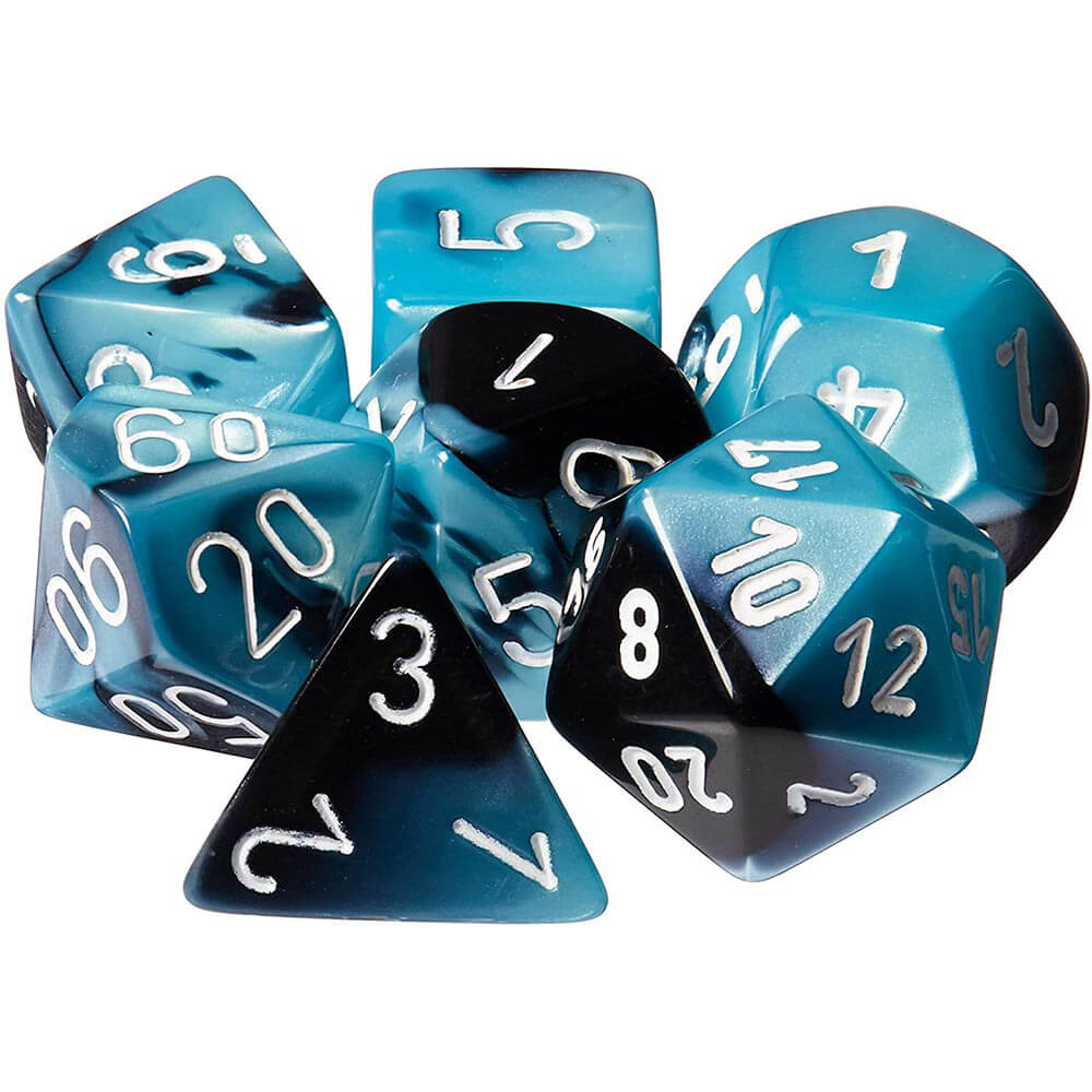 D7 Die Set Dice Gemini Poly (7 dobbelstenen)