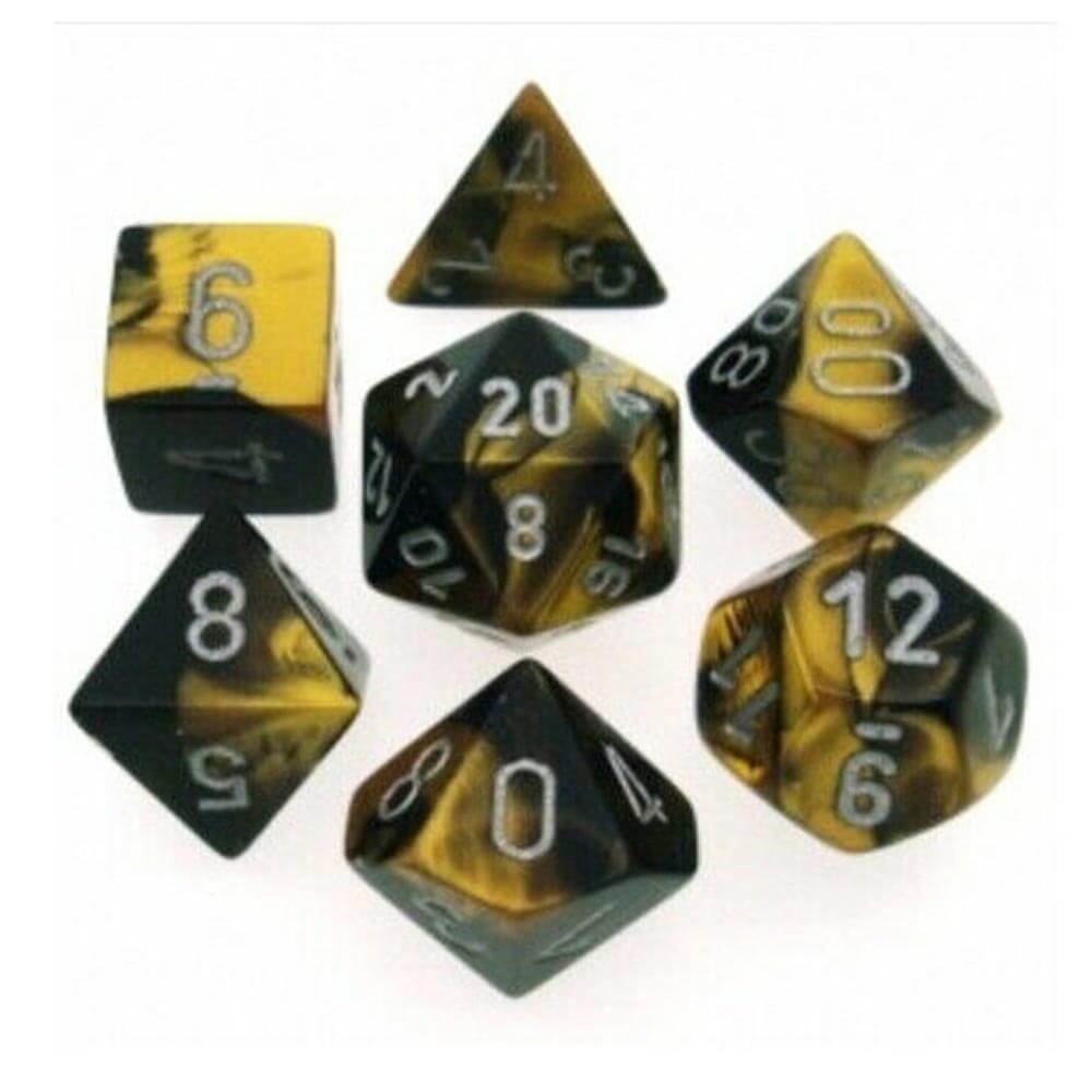 D7 Definir Dice Gemini Poly (7 Dados)