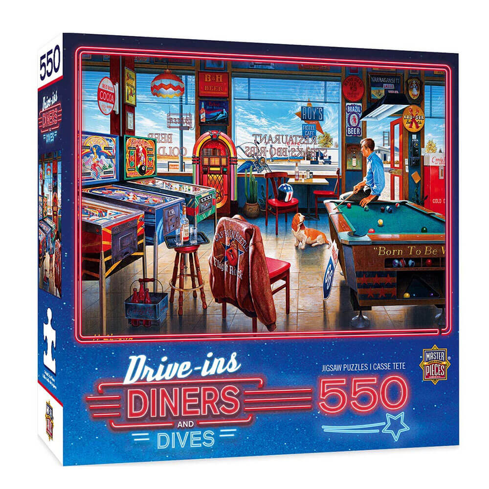 MP Diners & Dives Puzzle (550 PC)