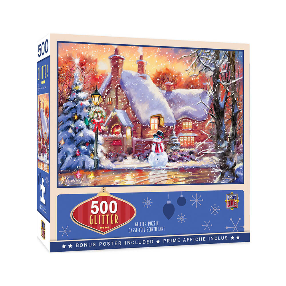 MP Holiday Glitter puzzle (500pcs)