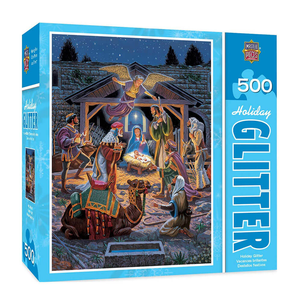 MP Holiday Glitter Puzzle (500 st)