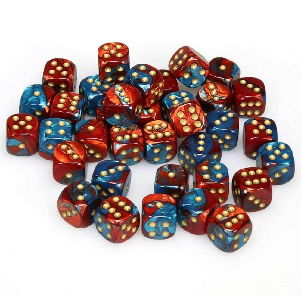 D6 Dice Gemini 12mm (36 dadi)