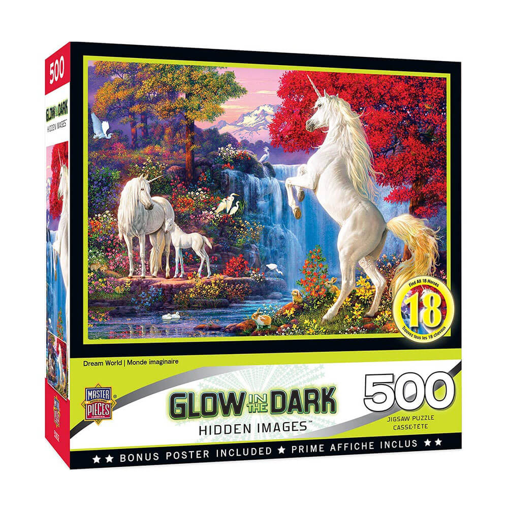 Ukryte obraz MP Glow Puzzle (550pcs)