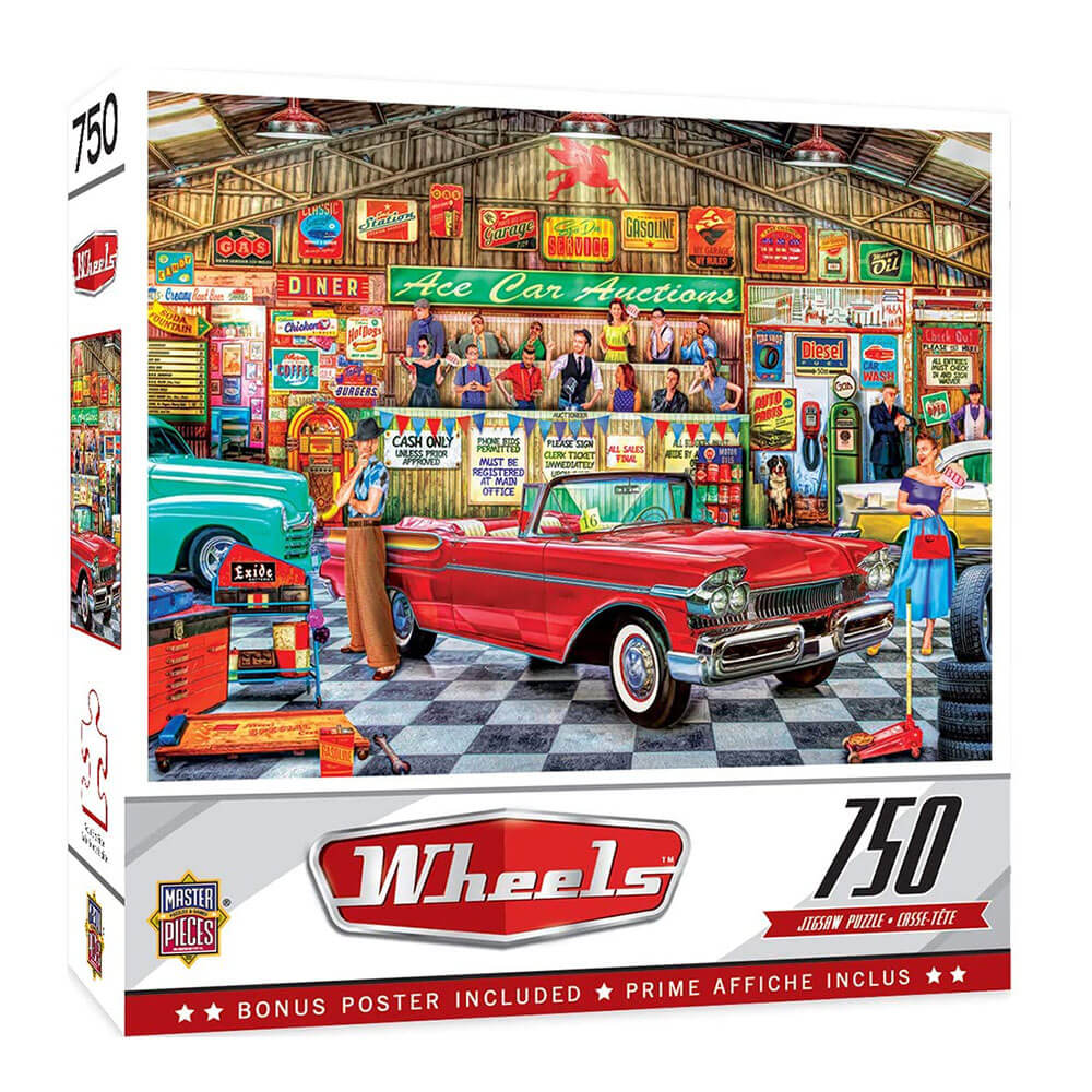 MP Wheels Puzzle (750 stk)