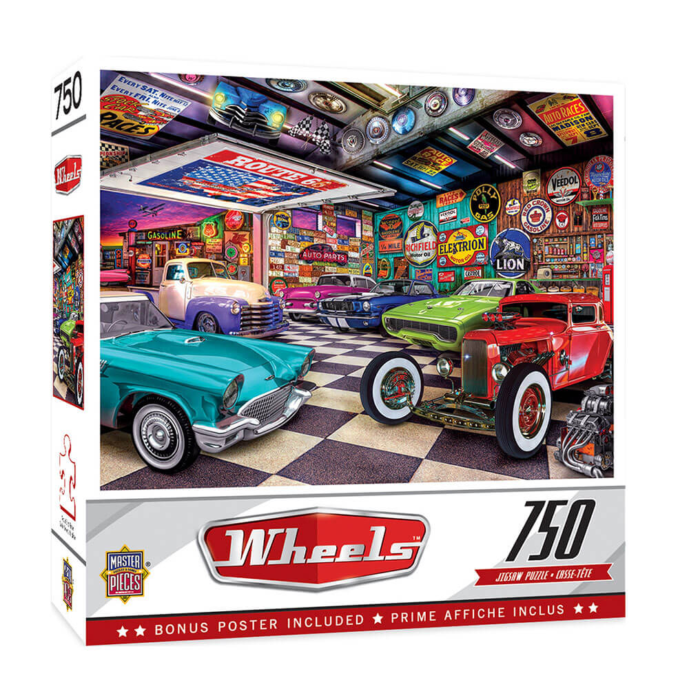 MP Wheels Puzzle (750 PCs)