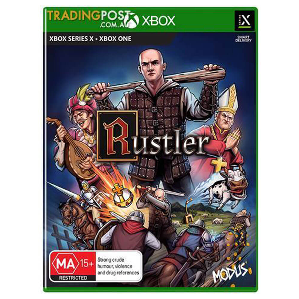 Juego de caballos de Rustler Grand Theft