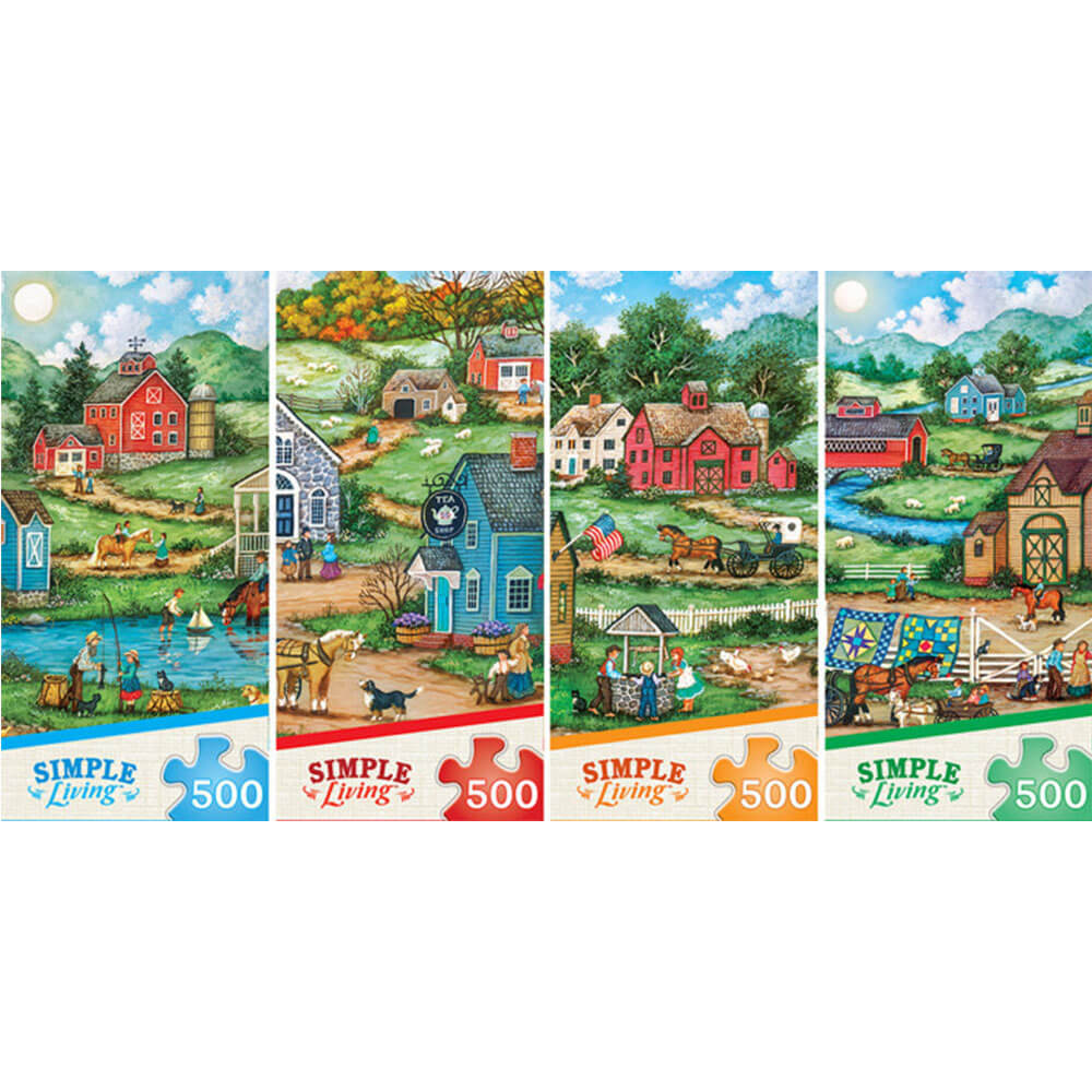 Capolavori da 4 pack da 500pc puzzle