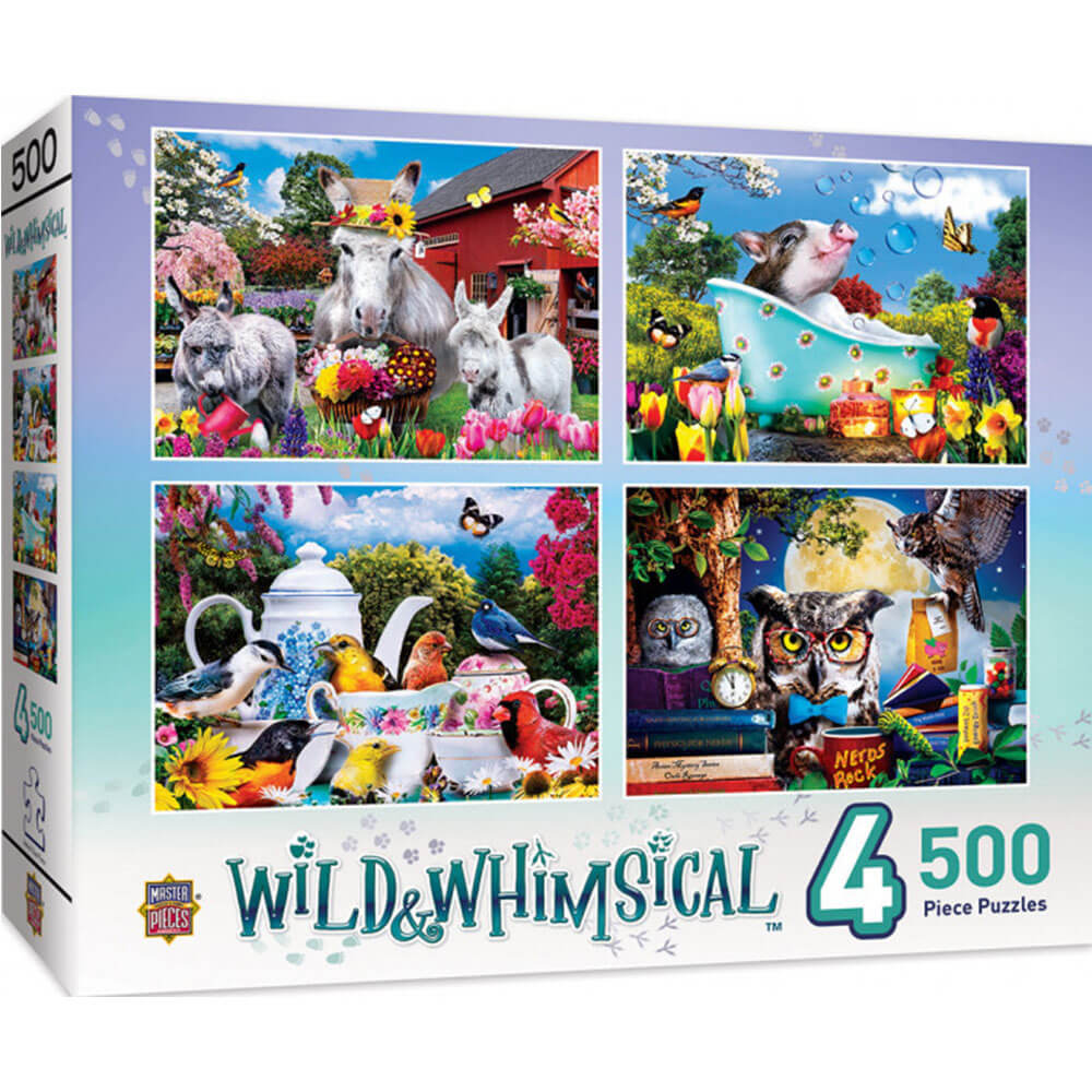 Capolavori da 4 pack da 500pc puzzle