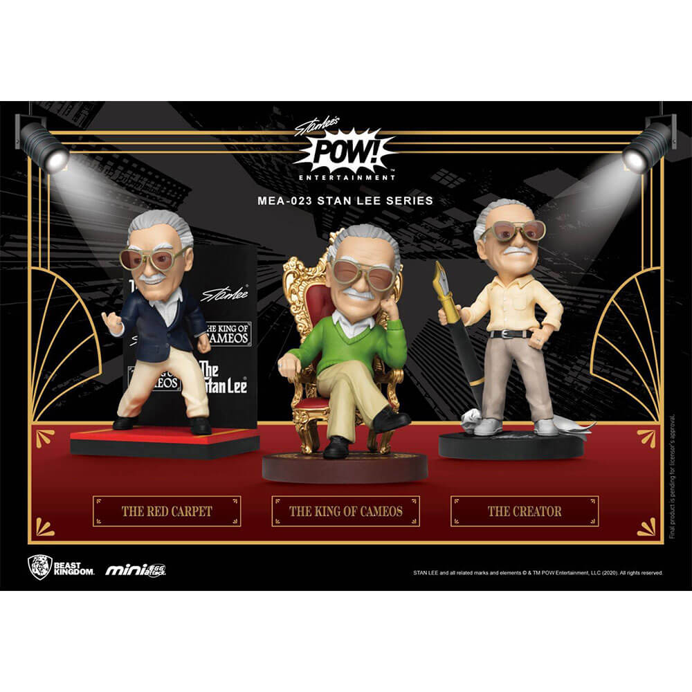 Mini huevo Ataque Stan Lee Figura de acción