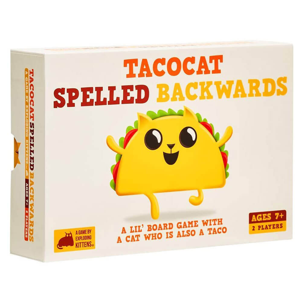 Tacocat Spelled Backwards Board Game