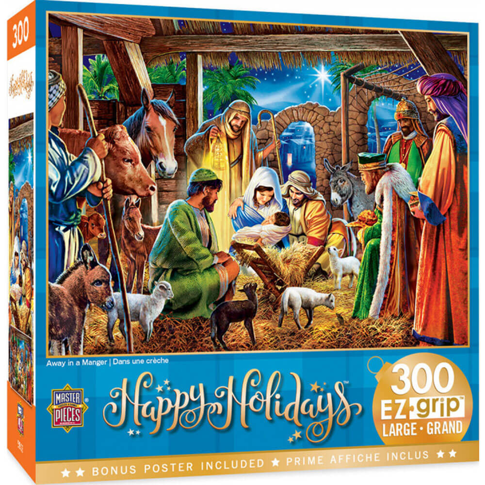 Ezgrip Happy Holidays 300pc puzzle