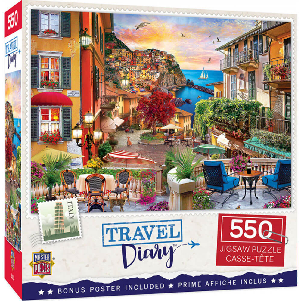 Masterpieces reisdagboek 550 pc puzzel