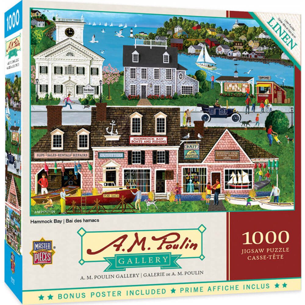 Mesterverk A.M. Poulin 1000pc puslespill