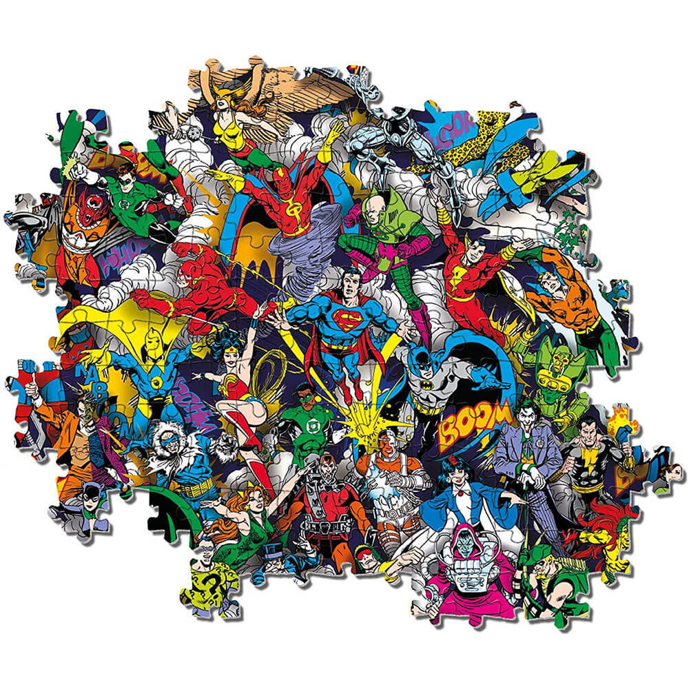 Clementoni DC Comics Impossible Puzzle 1000pc