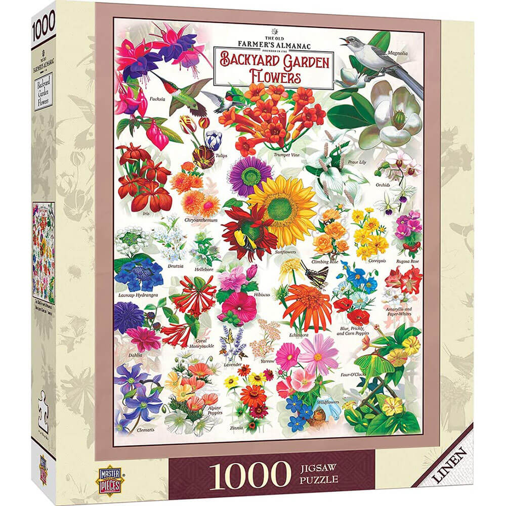 Mesterverk bønder almanac 1000pc puslespill