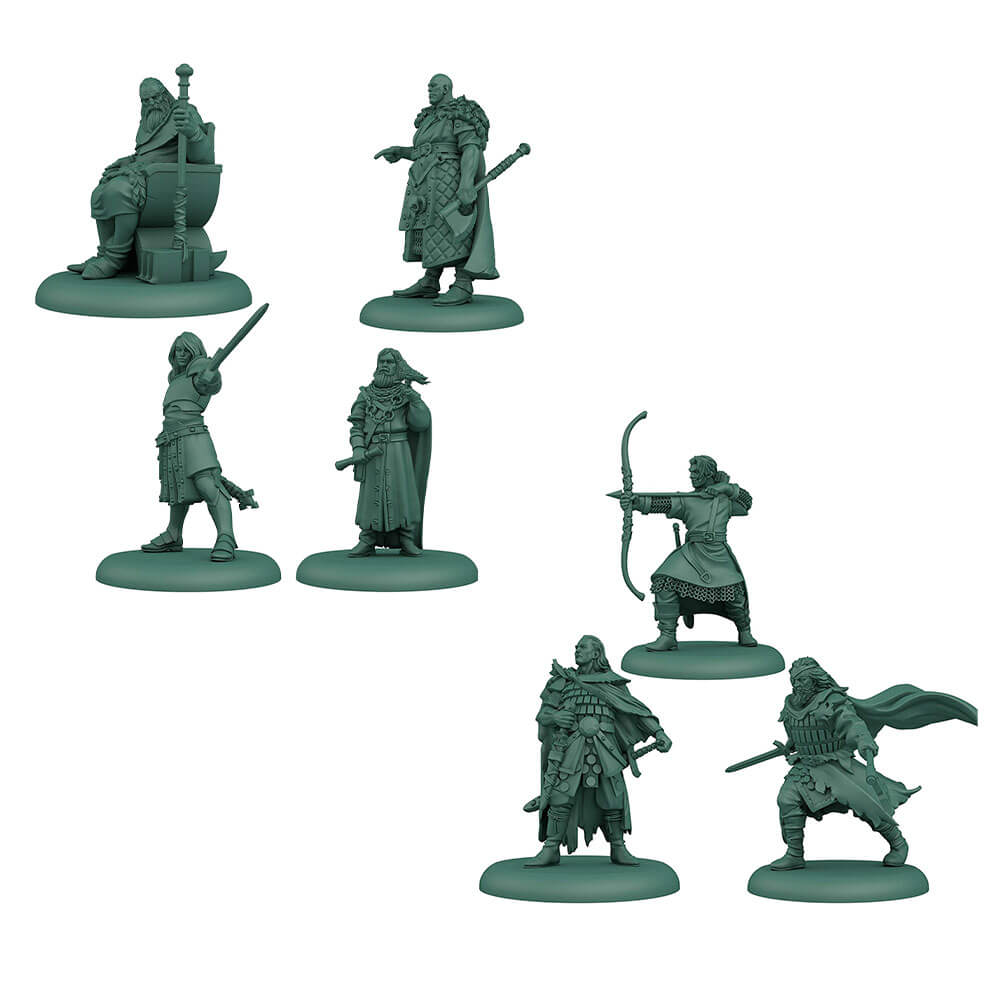 A Song of Ice & Fire Greyjoy Heroes Miniature Game