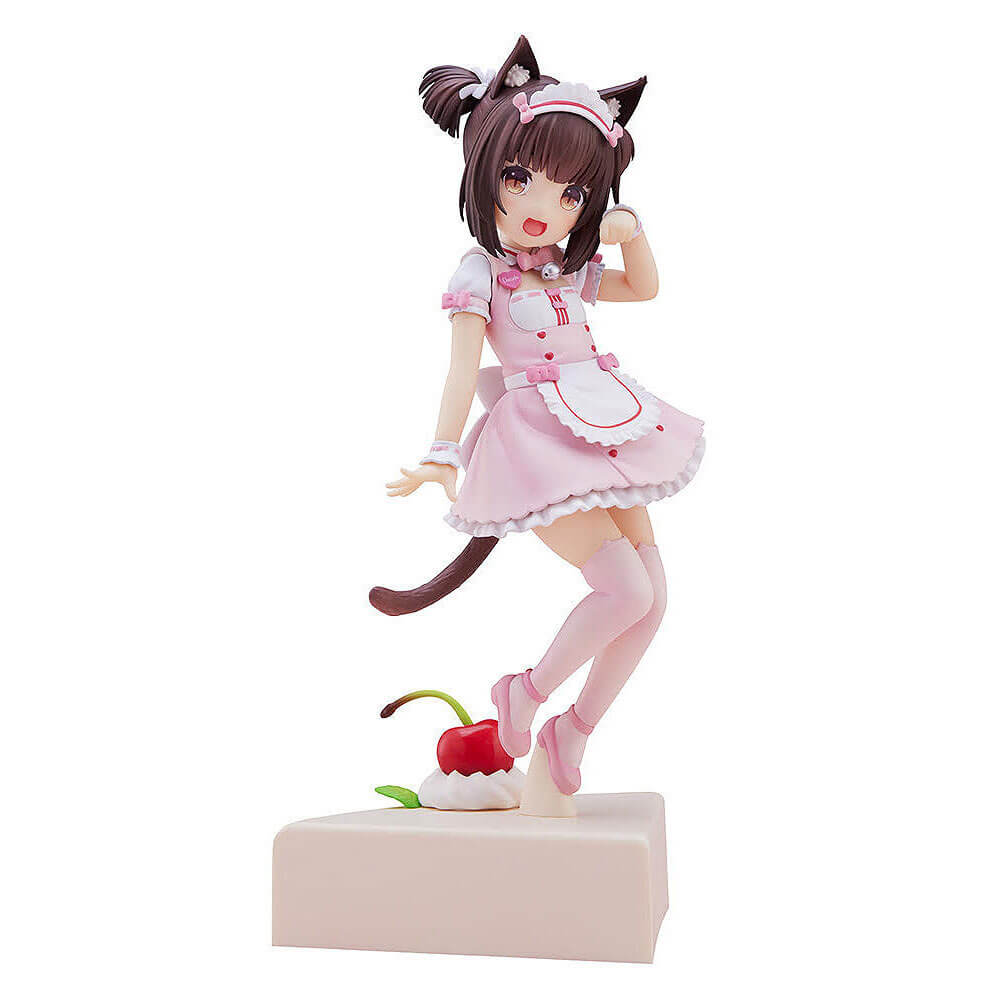 Nekopara bonita gatinho estilo pastel doce figura