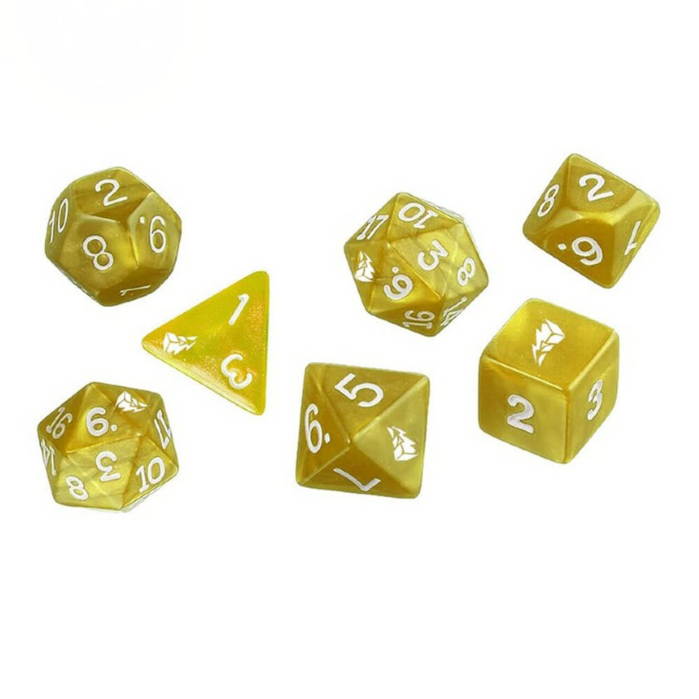 Power Rangers RPG 7 DICE SET