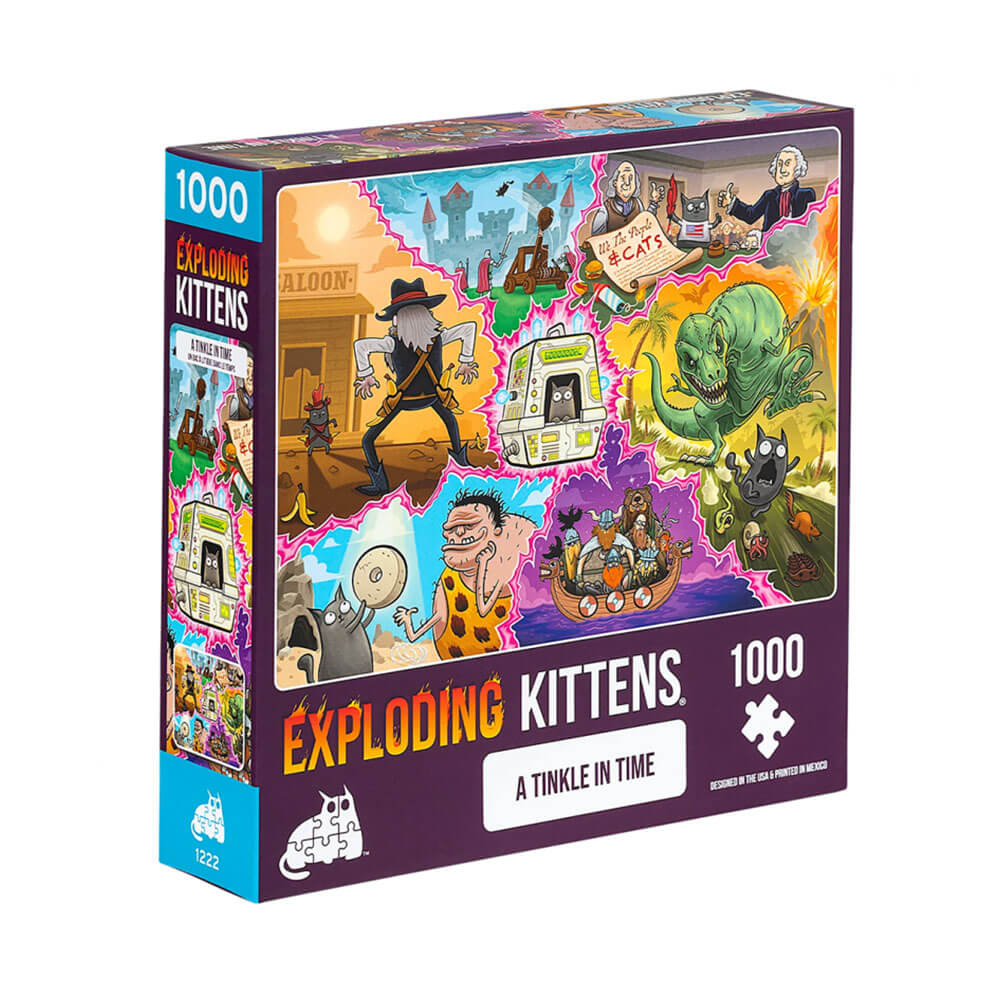 Exploderende kittens puzzel 1000 stcs