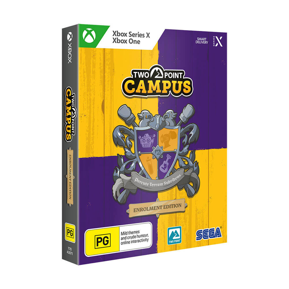 Campus à deux points: jeu vidéo de l'édition d'inscription