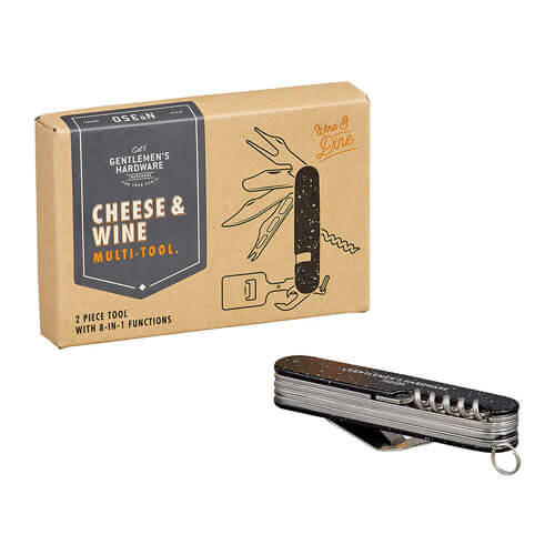 Gentlemen's Hardware Cheese And Wine Tool