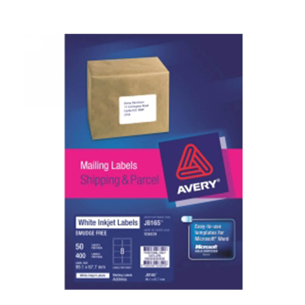 Avery Inkjet -label