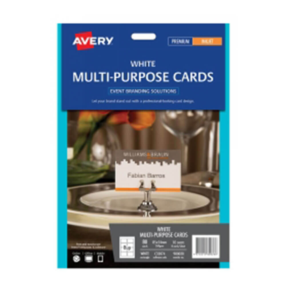 Avery Events & Branding Card MultipUrpose 10pk