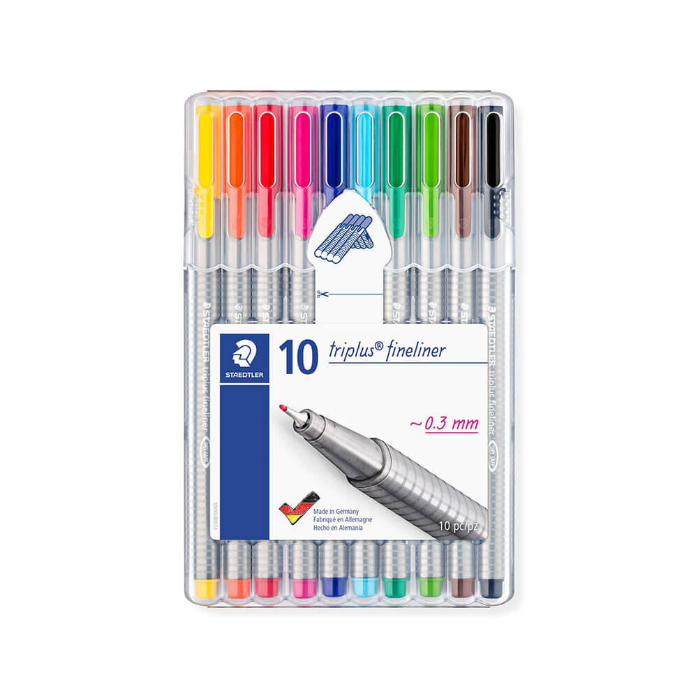 Staedtler triplus fineliner pluma