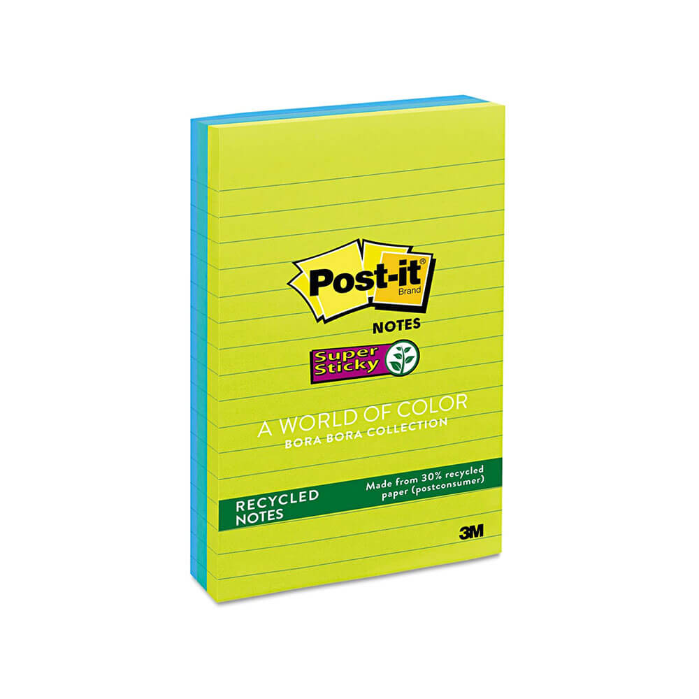 Notas post-it 98x149 mm surtido (3pk)