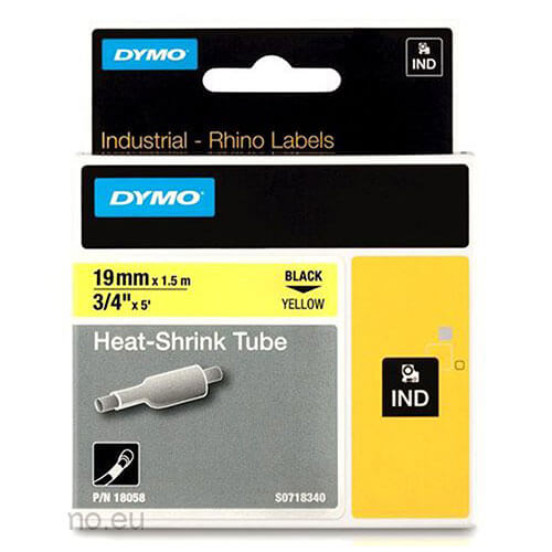 Dymo Rhino Pro Heat Shrink Tape Label (19mm)