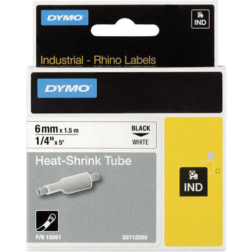 Dymo Rhino Pro Heat Shrink Tape Label (19mm)