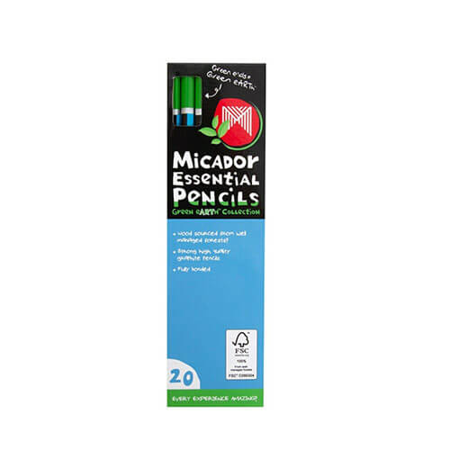 Micador Essential Graphite Pencils (20pk)