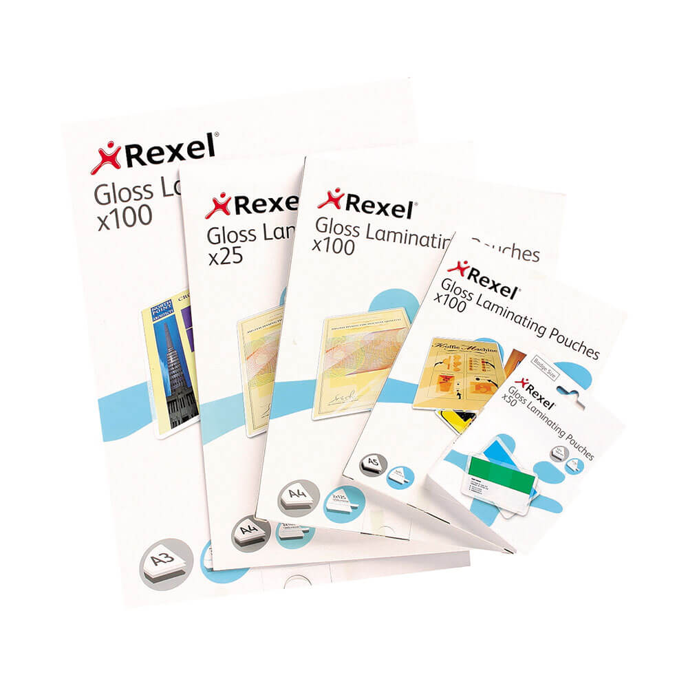 Bolsas laminadas de rexel A4 100pk