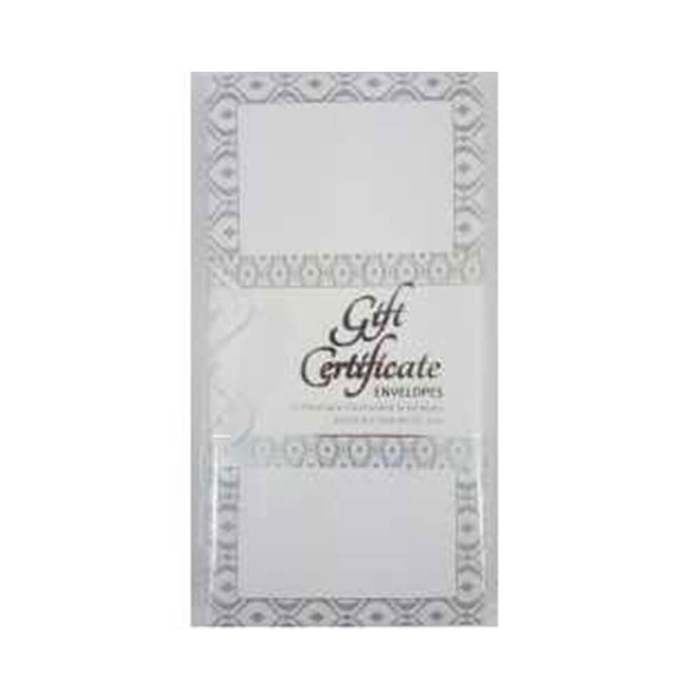 Certificado de regalo de OzCorp Ivory/Silver (25pcs)