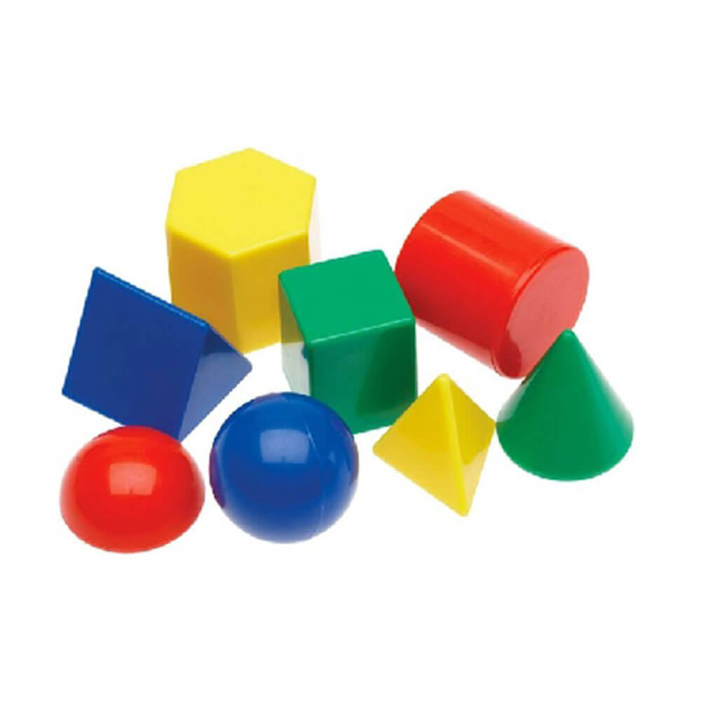 Learning Can Be Fun Geometric Solids Mini Toy Set (40pcs)