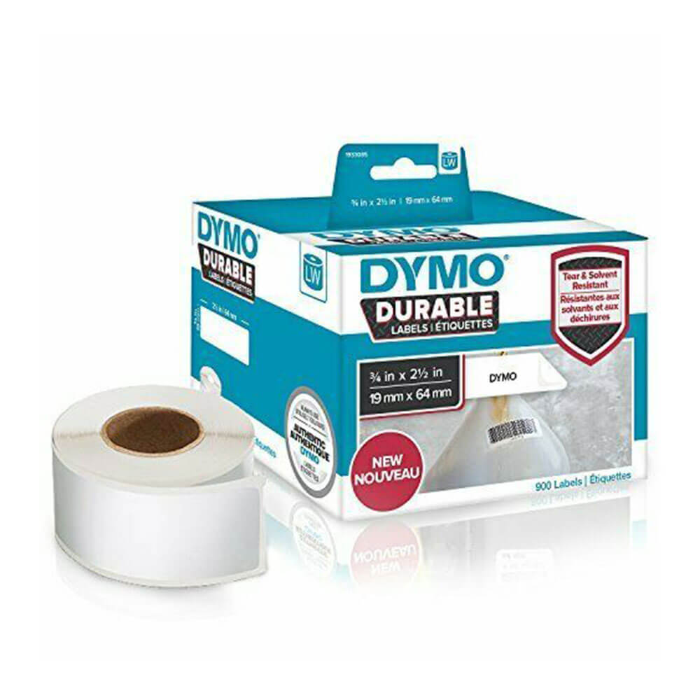 Dymo verzendlabel wit