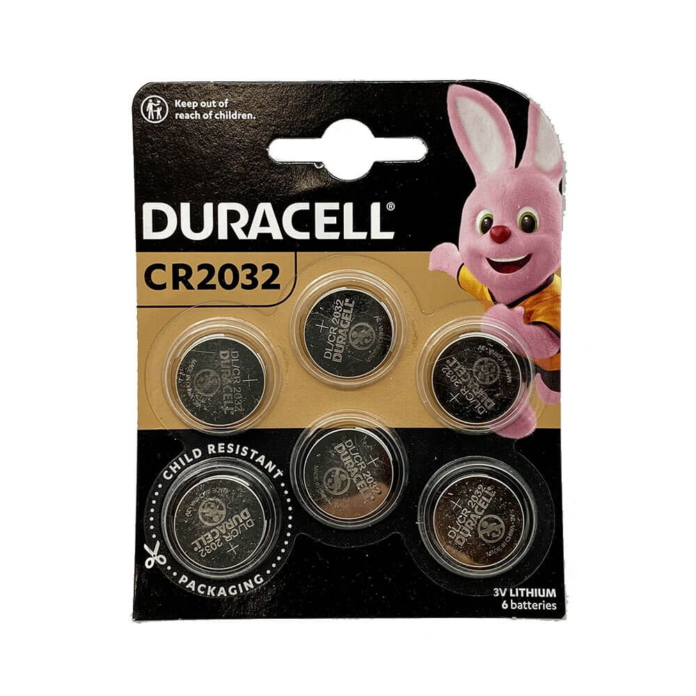 Batería de cobre de moneda de litio de Duracell