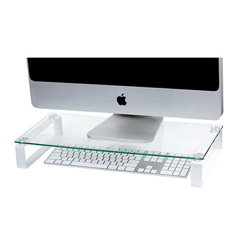 Esselte Glass Monitor Stand (60cm)