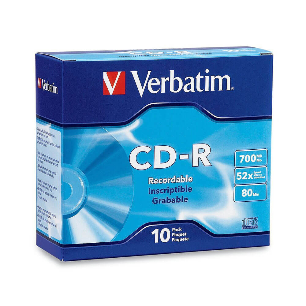 Verbatim CD-R 80 min 52x 700MB