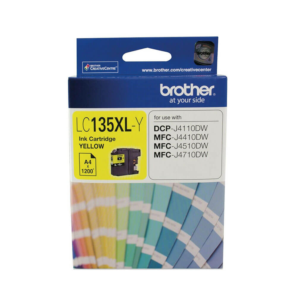 Brother InkJet Cartridge LC135XL Högt utbyte