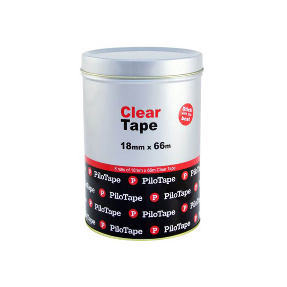 Fita Clear Pilotape (8 Rollspk)