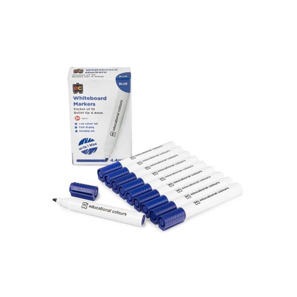 EC Thick Whiteboard Marker (10pk)