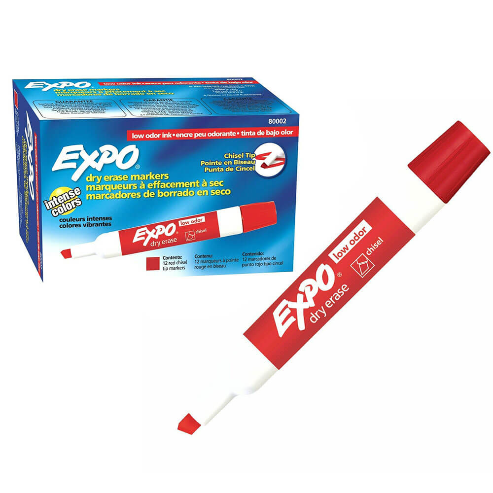 Expo Dry Erase dłuto końcówkę tablicy 12pk