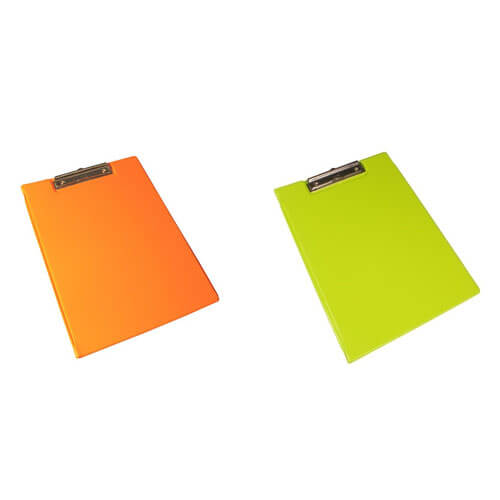 Bantex Plastic Clipfolder A4 (Fruit Colours)