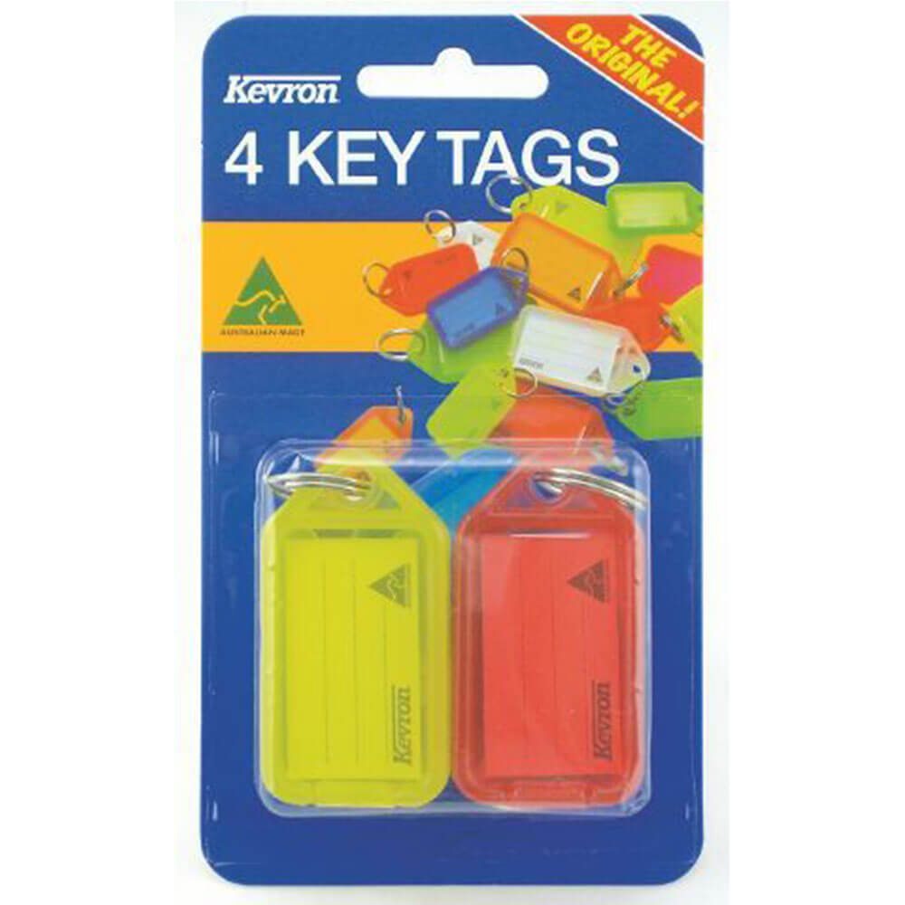 Tag del tasto kevron 4pk (56x30mm)