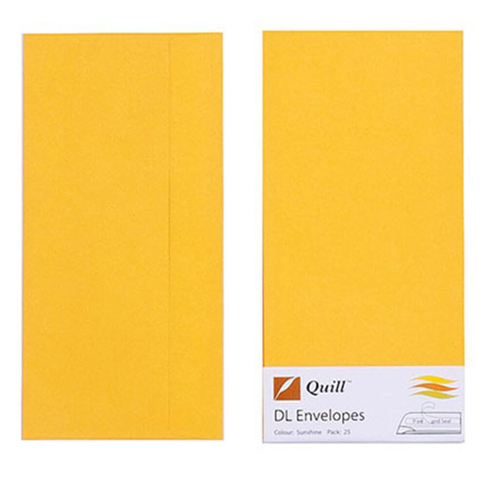 Sobre de quill 25PK 80GSM (DL)