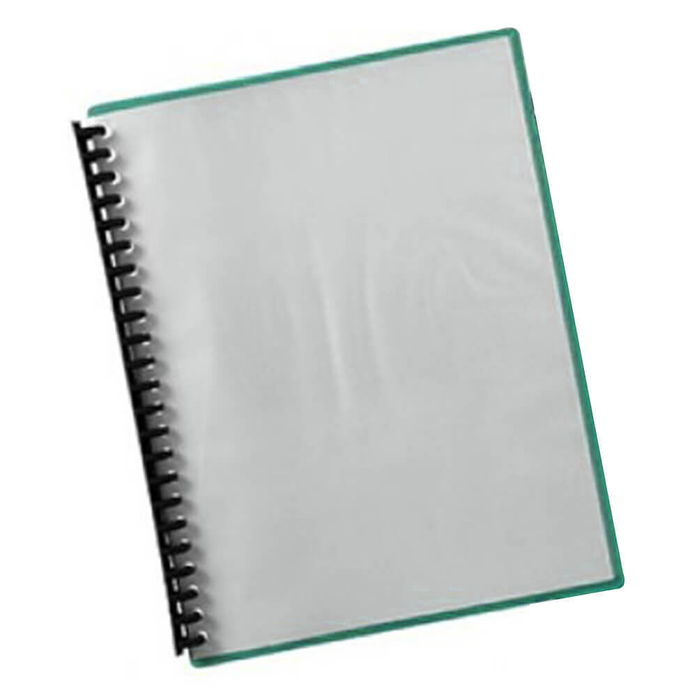 Marbig Clear Front Display Book 20 pocket (A4)