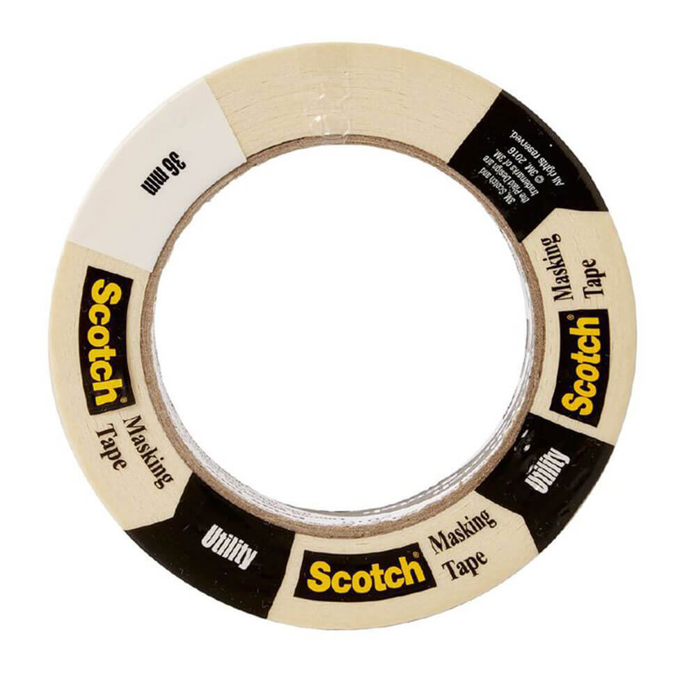 Scotch -afplakband (beige)