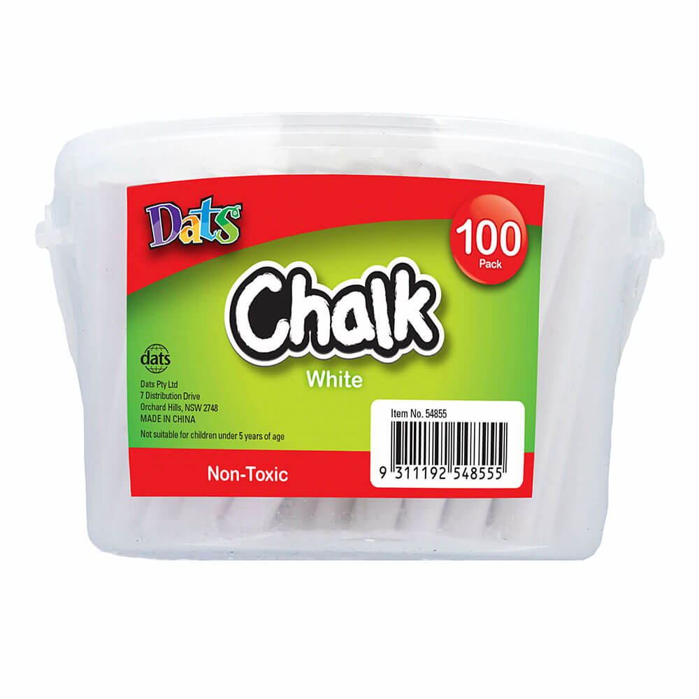 DATS icke-toxisk jumbo krita (100pk)