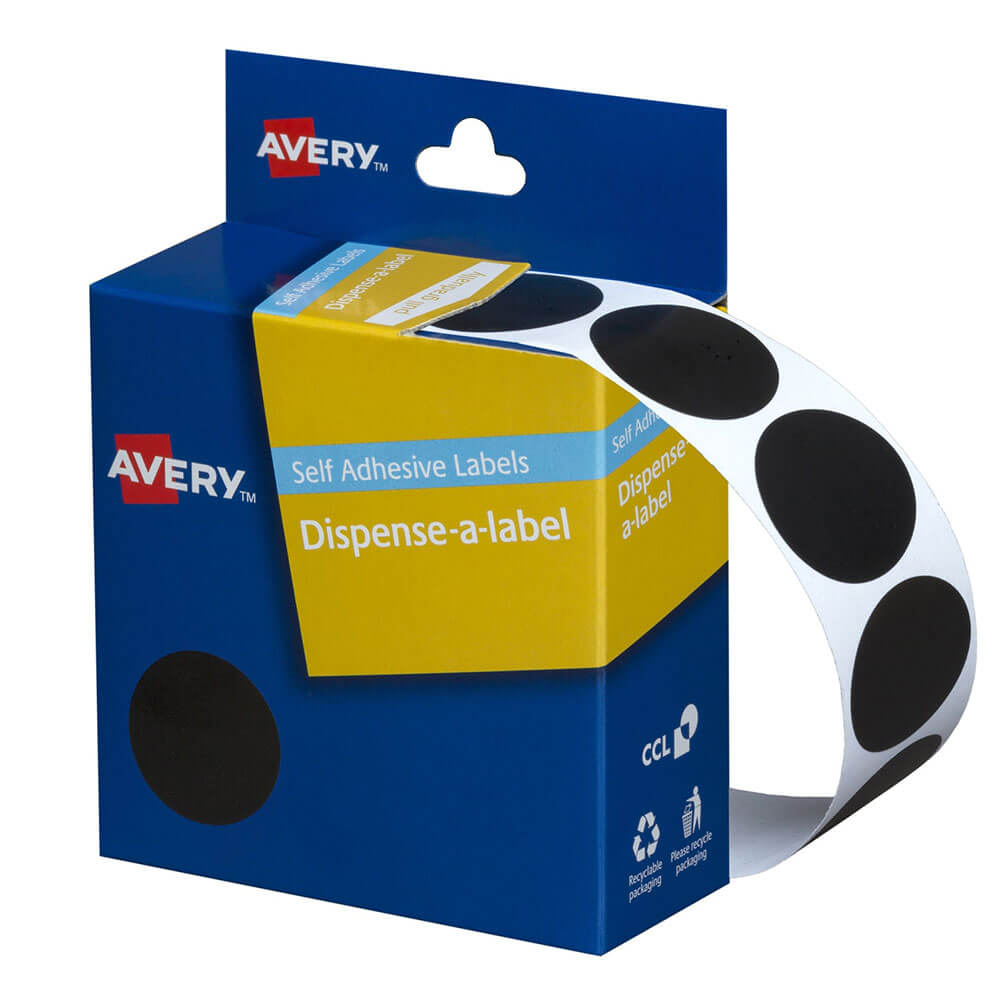 Avery selbstklebende Punktbezeichnungen 24 mm (500pcs)